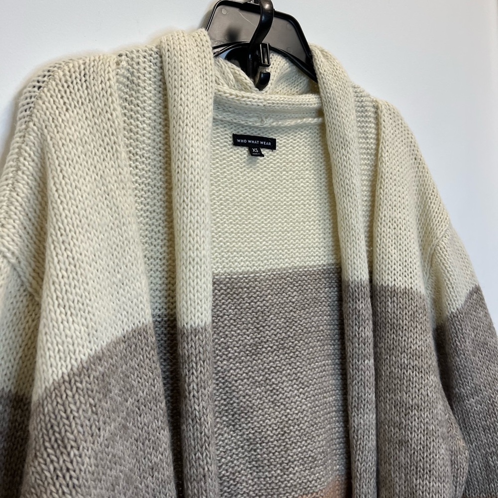 Who What Wear Chunky Cardigan